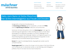 Tablet Screenshot of maischner.de